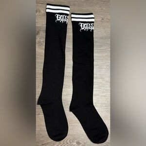 NWT Dolls Kill Tall Socks
